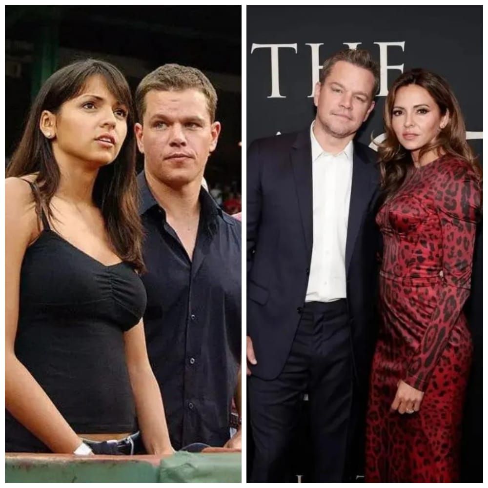 Matt and Luciana Damon - Married 15 Years