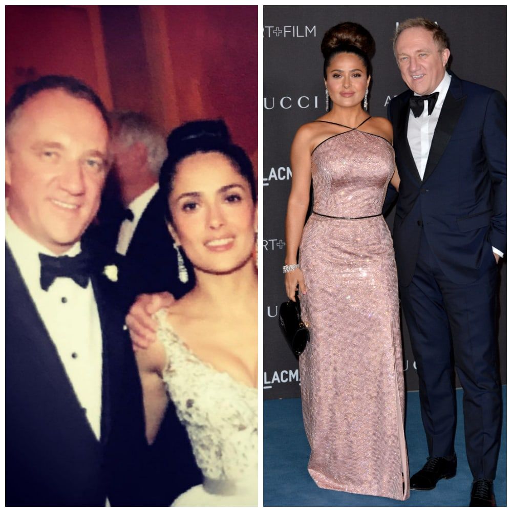 Salma Hayek and François-Henri Pinault - Married 14 Years